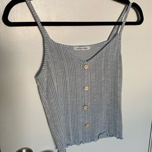 NWOT lettuce edge button up